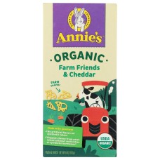 ANNIES HOMEGROWN: Organic Farm Friends and Cheddar Mac Cheese, 6 oz