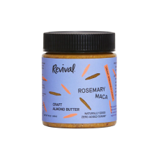 REVIVAL FOOD CO: Rosemary Maca Almond Butter, 10 oz