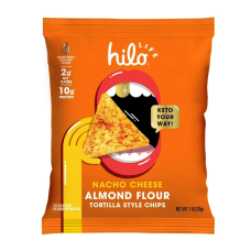 HILO LIFE SNACKS: Nacho Cheese Tortilla Style Chips, 1 oz