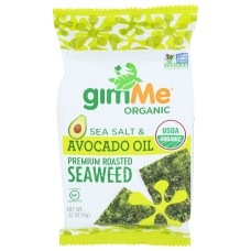 GIMME: Premium Organic Seaweed Sea Salt and Avocado Oil, 0.32 oz