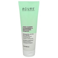 ACURE: Juice Cleanse Supergreens Adaptogens Shampoo, 8 fo