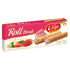 GASTONE LAGO: Roll Break Strawberry Wafer, 2.82 oz