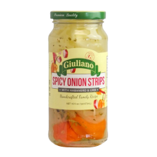 GIULIANO: Spicy Onion Strips With Habanero, 16 oz