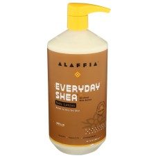 ALAFFIA: Everyday Shea Body Lotion Vanilla, 32 fo