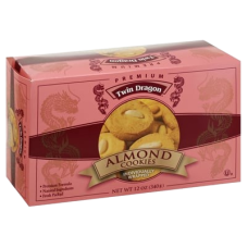 TWIN DRAGON: Almond Cookies, 12 oz
