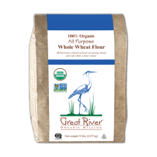GREAT RIVER ORGANIC MILLING: Organic All Purpose Whole Wheat Flour, 5 lb