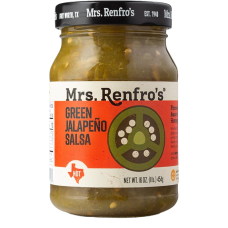 MRS RENFRO: Green Jalapeno Salsa, 16 oz