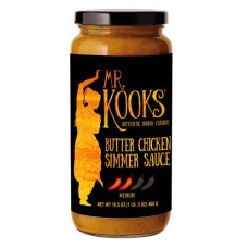 MR KOOK: Butter Chicken Simmer Sauce, 16.5 oz