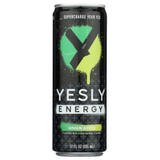 YESLY: Green Apple Energy Drink, 12 fo YESLY: Green Apple Energy Drink, 12 fo