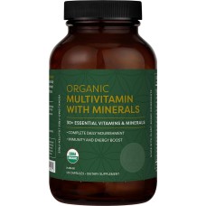 GLOBAL HEALING: Organic Multivitamin With Minerals, 120 cp