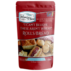 MOMS PLACE: Wheat Rolls Bread Mix, 14.6 oz