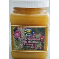 CROCKETT HONEY: Raw and Unfiltered Desert Blossom Honey, 3 lb
