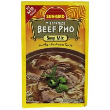 SUNBIRD: Beef Pho Soup Mix, 1.05 oz