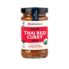 MEKHALA: Organic Thai Red Curry Paste, 3.53 oz