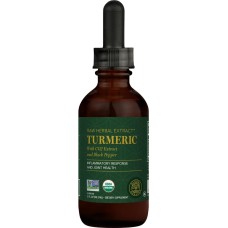 GLOBAL HEALING: Organic Liquid Turmeric, 2 fo