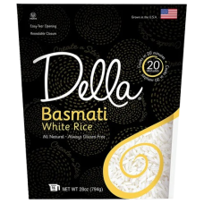 DELLA GOURMET: Basmati White Rice, 28 oz