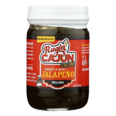 RAGIN CAJUN: Spicy Sweet Jalapeno Relish, 12 oz