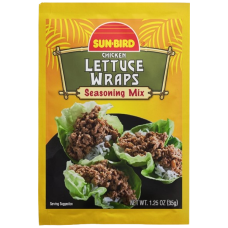 SUNBIRD: Chicken Lettuce Wraps Seasoning Mix, 1.25 oz