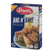 STREITS: Bag N Bake Seasoned Coating Mix, 2.75 oz