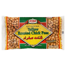 ZIYAD: Yellow Roasted Chick Peas, 12 oz