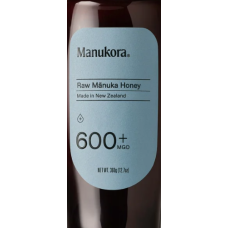 MANUKORA: Raw Manuka Honey MGO 600Plus Squeeze Bottle, 12.7 oz