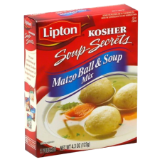 LIPTON KOSHER: Matzo Ball and Soup Mix, 4.3 oz LIPTON KOSHER: Matzo Ball and Soup Mix, 4.3 oz