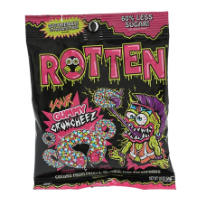 ROTTEN: Sour Gummy Cruncheez Single Serve, 1.8 oz