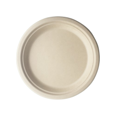 FARMERS FIBER: 9In Compostable Round Plate 20Ct, 1 ea FARMERS FIBER: 9In Compostable Round Plate 20Ct, 1 ea