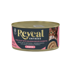 REVEAL: Entrees Tuna Fillet With Salmon Pate Recipe Cat Food, 2.47 oz