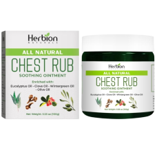 HERBION NATURALS: Chest Rub Soothing Ointment, 3.53 oz