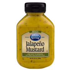 SILVER SPRINGS: Jalapeno Mustard, 9.5 oz