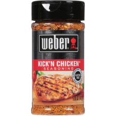 WEBER: Kick N Chicken Grilling Seasoning, 5 oz