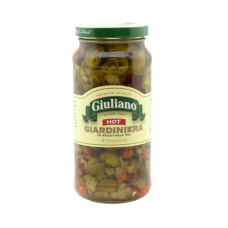 GIULIANO: Hot Giardiniera, 16 oz