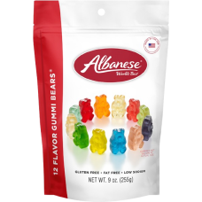 ALBANESE: 12 Flavor Gummi Bears, 9 oz