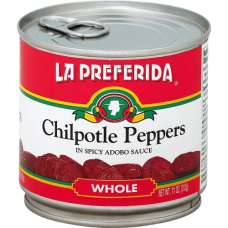 LA PREFERIDA: Whole Chipotle Peppers, 11 oz