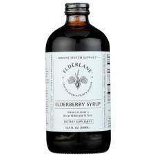 ELDERLANE: Elderberry Syrup, 16.9 fo