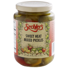 SECHLERS: Sweet Heat Mixed Pickles, 16 oz