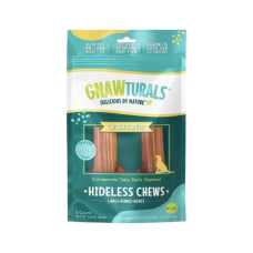 GNAWTURALS: Hideless Chews Chicken Large Dog Treat, 8.9 oz