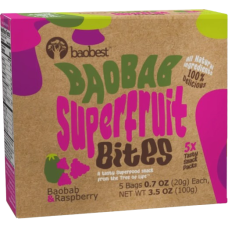 BAOBEST: Raspberry Superfruit Bites, 3.5 oz BAOBEST: Raspberry Superfruit Bites, 3.5 oz