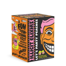 ILLICIT ELIXIRS: Lets Party Peaches Juice 4Pk, 48 fo