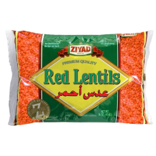 ZIYAD: Red Lentils, 16 oz