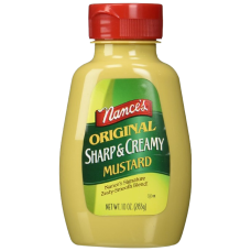 NANCES: Original Sharp and Creamy Mustard, 10 oz