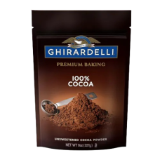 GHIRARDELLI: Unsweetened Ground Cocoa, 8 oz