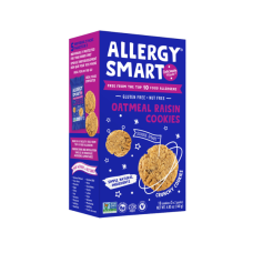 ALLERGY SMART: Oatmeal Raisin Cookies, 4.95 oz