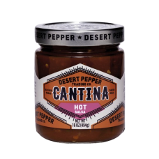 DESERT PEPPER: Cantina Hot Red Salsa, 16 oz