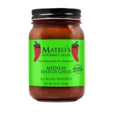MATEOS GOURMET: Hatch Chile Salsa, 16 oz