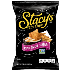 STACYS PITA CHIP: Cinnamon Sugar Pita Chips, 7.33 oz