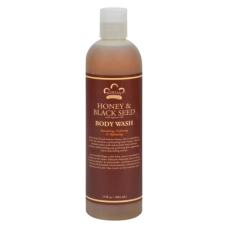 NUBIAN HERITAGE: Honey and Black Seed Body Wash, 13 fo