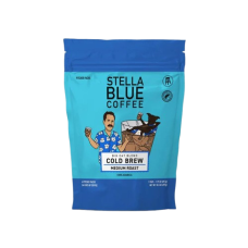 STELLA BLUE: Medium Roast Big Cat Blend Cold Brew Coffee, 10.5 oz