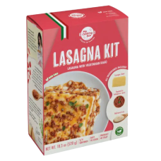 MY COOKING BOX: Lasagna Kit Lasagna with Vegetarian Ragu, 18.38 oz